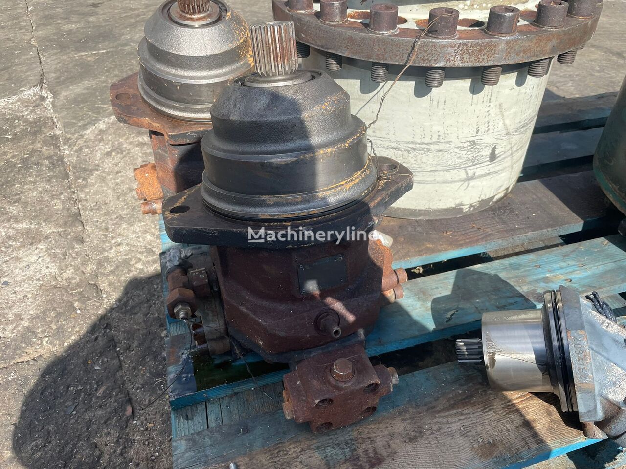 Rexroth A6VE160HA2/63W hydraulic motor for excavator - Machineryline