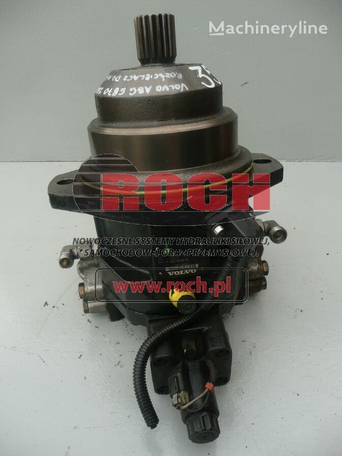 Volvo Silnik A6VE107 EP2/63W-VZU020FPB-S RM8077842 Hydraulikmotor für Volvo ABG6870, ABG5770, ABG5870 Bagger