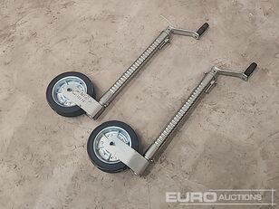 опорная стойка 48" Serrated Jockey Wheel (2 of) для прицепа