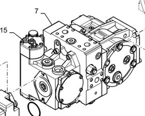 Case 47788073 47788073 hydraulic pump for Case SV208 SV208D SV210 construction roller