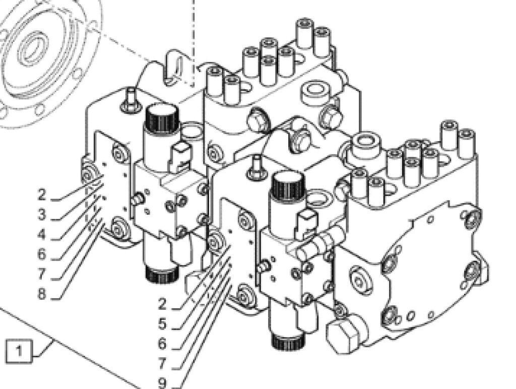 Case 47914495 47914495 bomba hidráulica para DV210D maquinaria de construcción - Machineryline