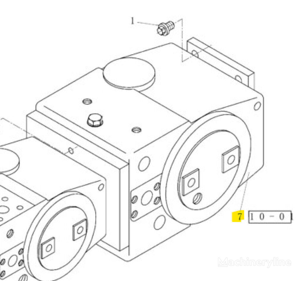 гидронасос Case 72189682 72189682 для катка Case SV216 SV212 SR15