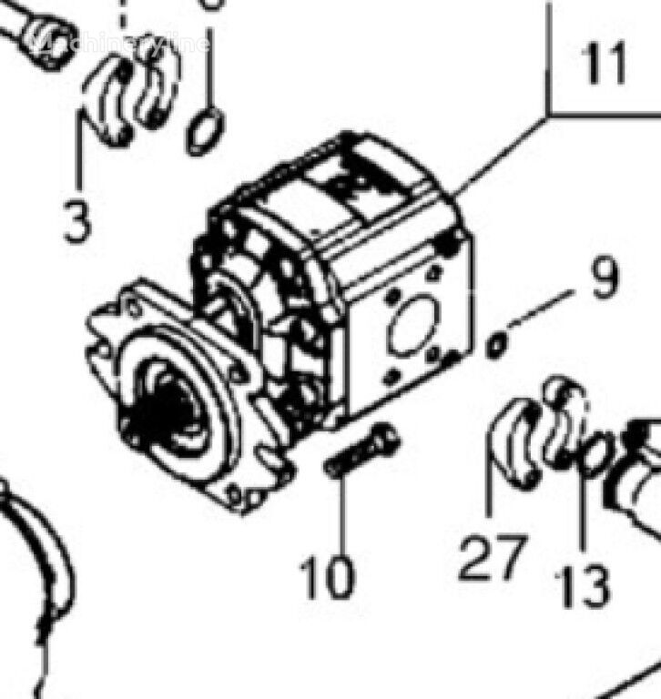 pompă hidraulică Case 8998341481 8998341481 pentru utilaje de constructii