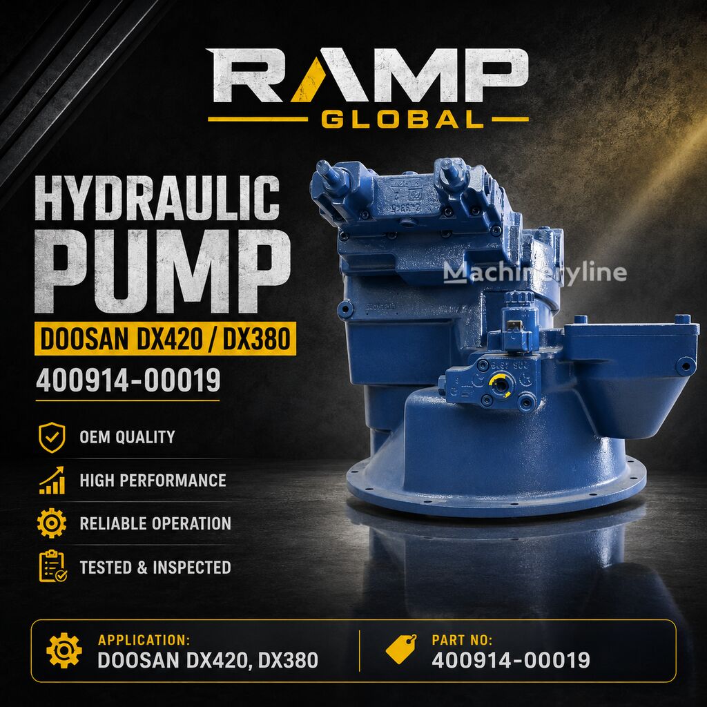 Doosan 400914-00019 hydraulic pump - Machineryline