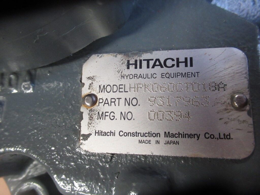 hüdropump Hitachi YB60000933 YB60000933 tüübi jaoks ekskavaatori Hitachi ZX120-5 ZX130-5 ZX135-5