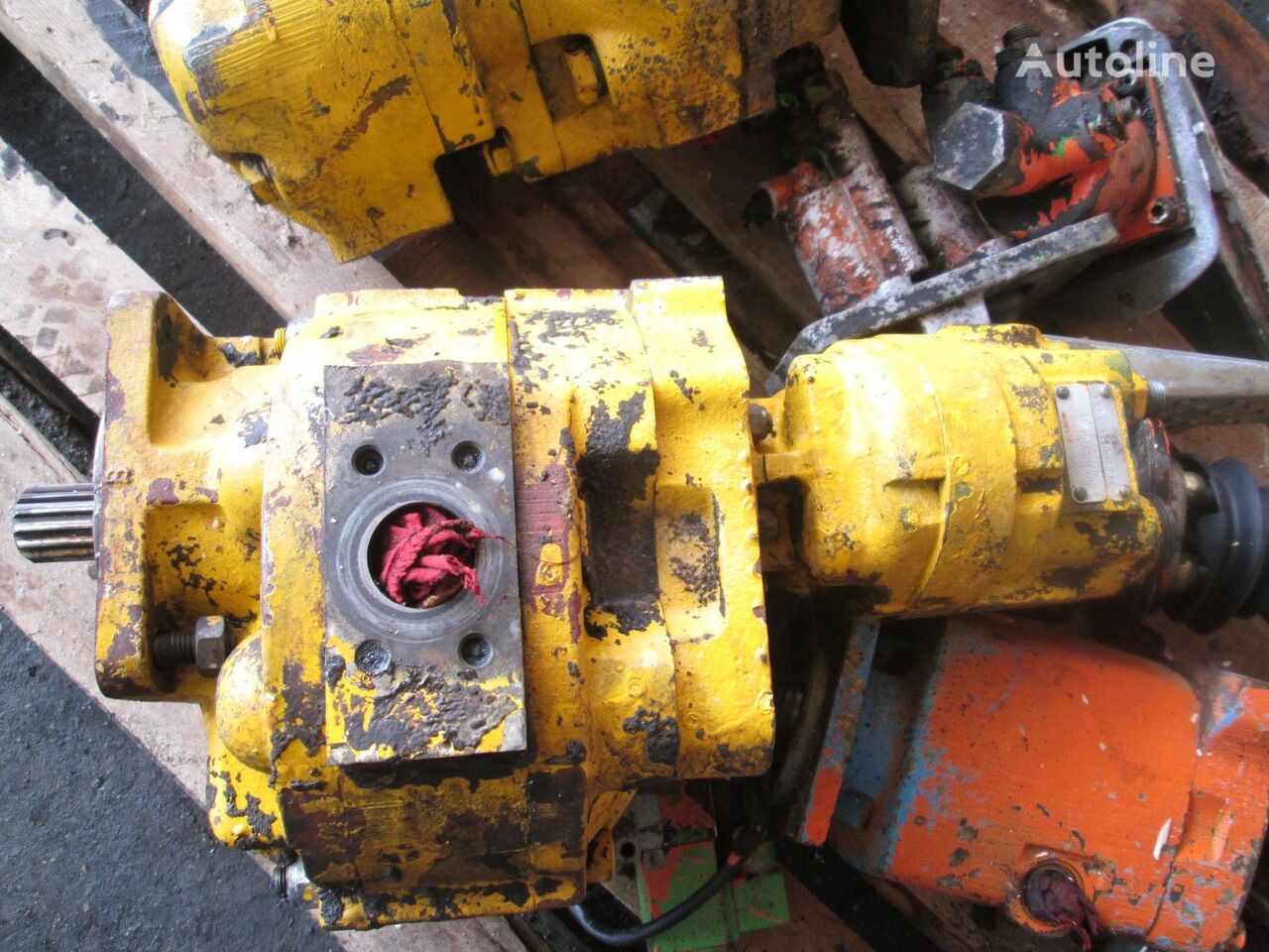 Hydreco P2A3115 hydraulic pump for wheel loader