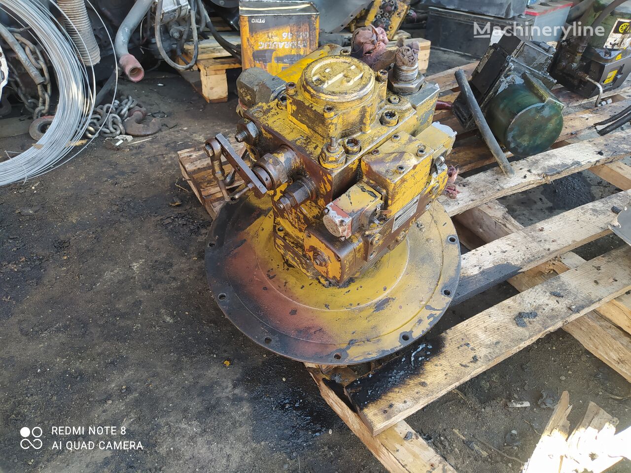 pompa hydrauliczna Hydromatik A4V71 DA 2 DR do koparki Ahlmann