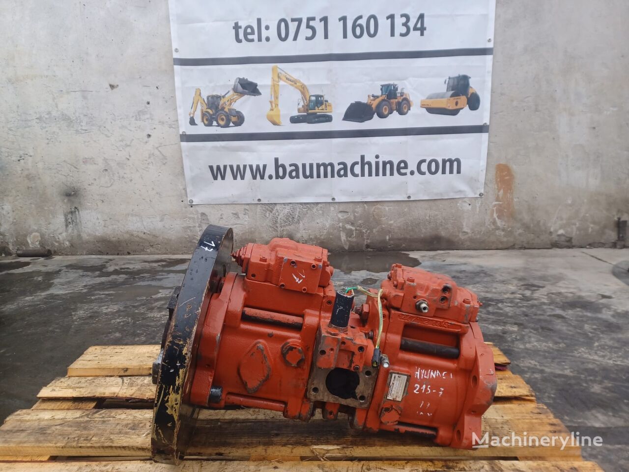 Hyundai 215,210 hydraulic pump for excavator