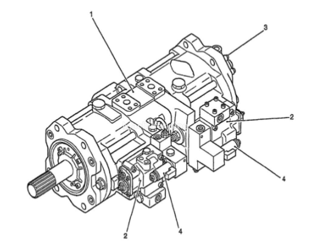 Kobelco LS10V00001F5R LS10V00001F5R bomba hidráulica para Kobelco SK450-6 SK480-6 SK480LC-6 SK480LC-6E excavadora