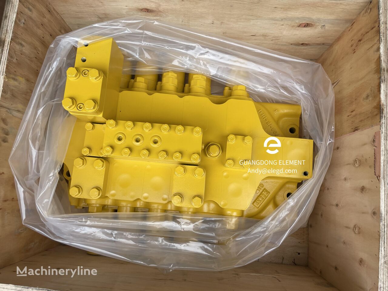 مضخة هيدروليكية Komatsu 709-14-93500 709-15-94000 709-14-94001 21N-60-41200 Control Valv لـ حفارة Komatsu PC1250-8