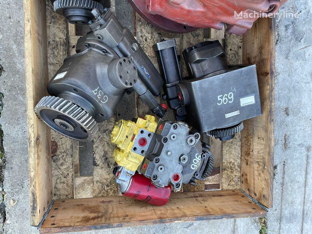 Linde hydraulic pump for construction equipment