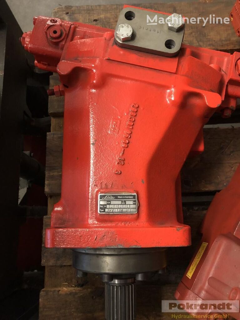 pompe hydraulique Linde BMV 186 pour excavateur