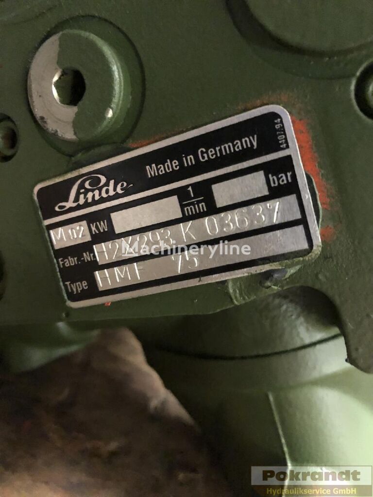 Linde HMF 75 hydraulic pump for excavator