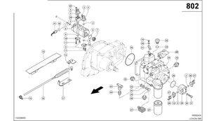 PODWÓJNA 0007719621 hydraulic pump for Claas  Lexion 580  grain harvester