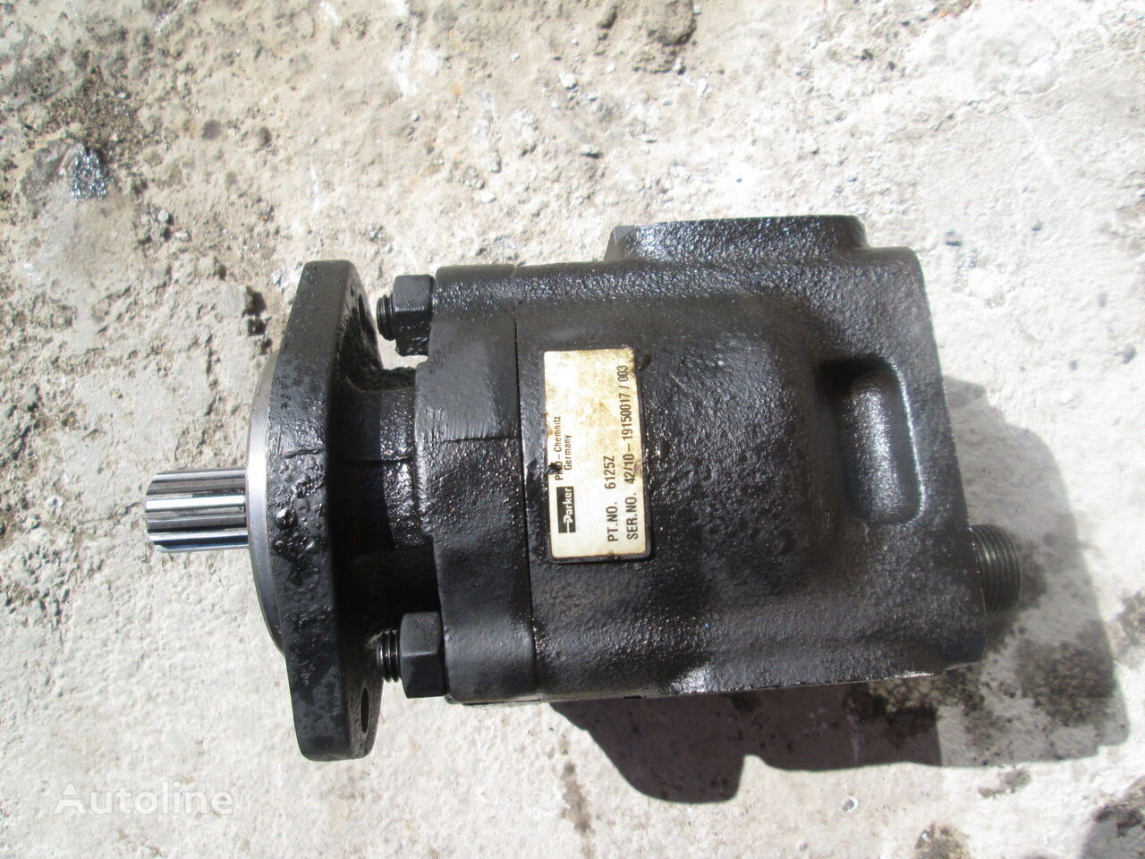 hüdropump Parker 42/10 series 6125Z tüübi jaoks frontaallaaduri