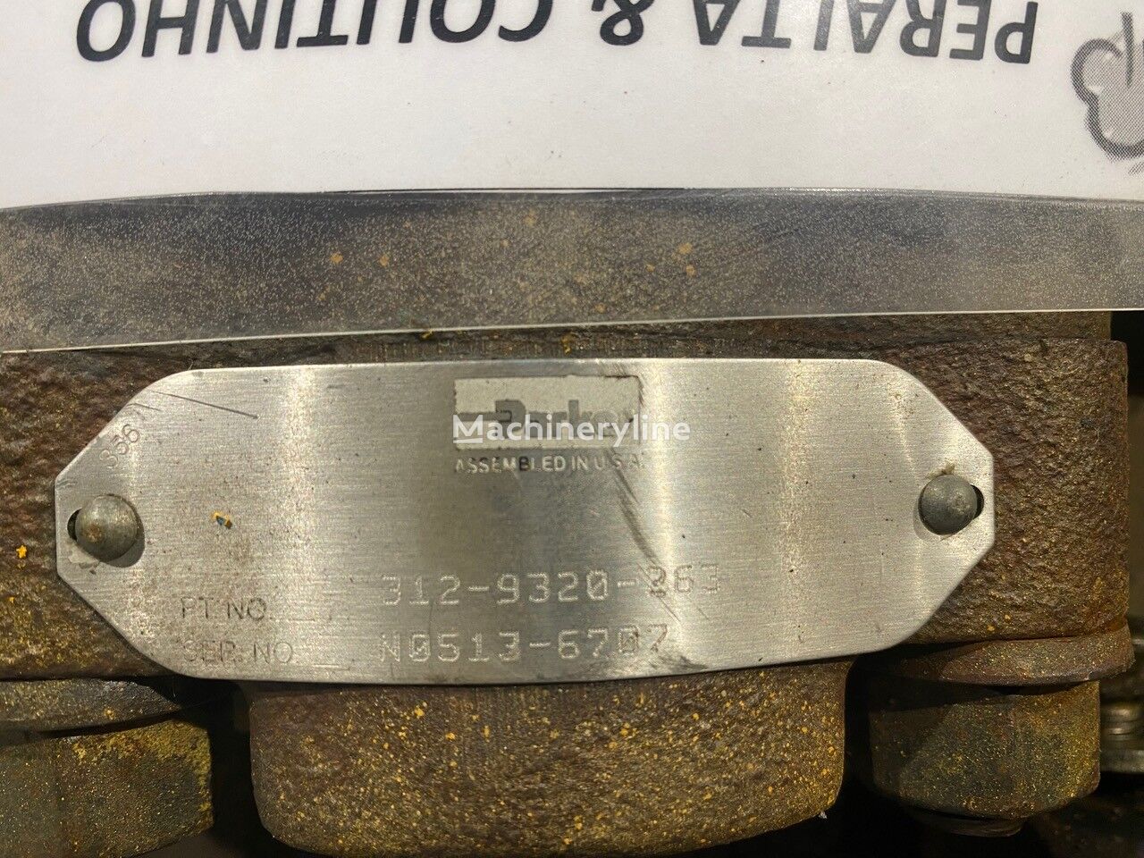 Parker / Make / Type PR320263U bomba hidráulica para excavadora