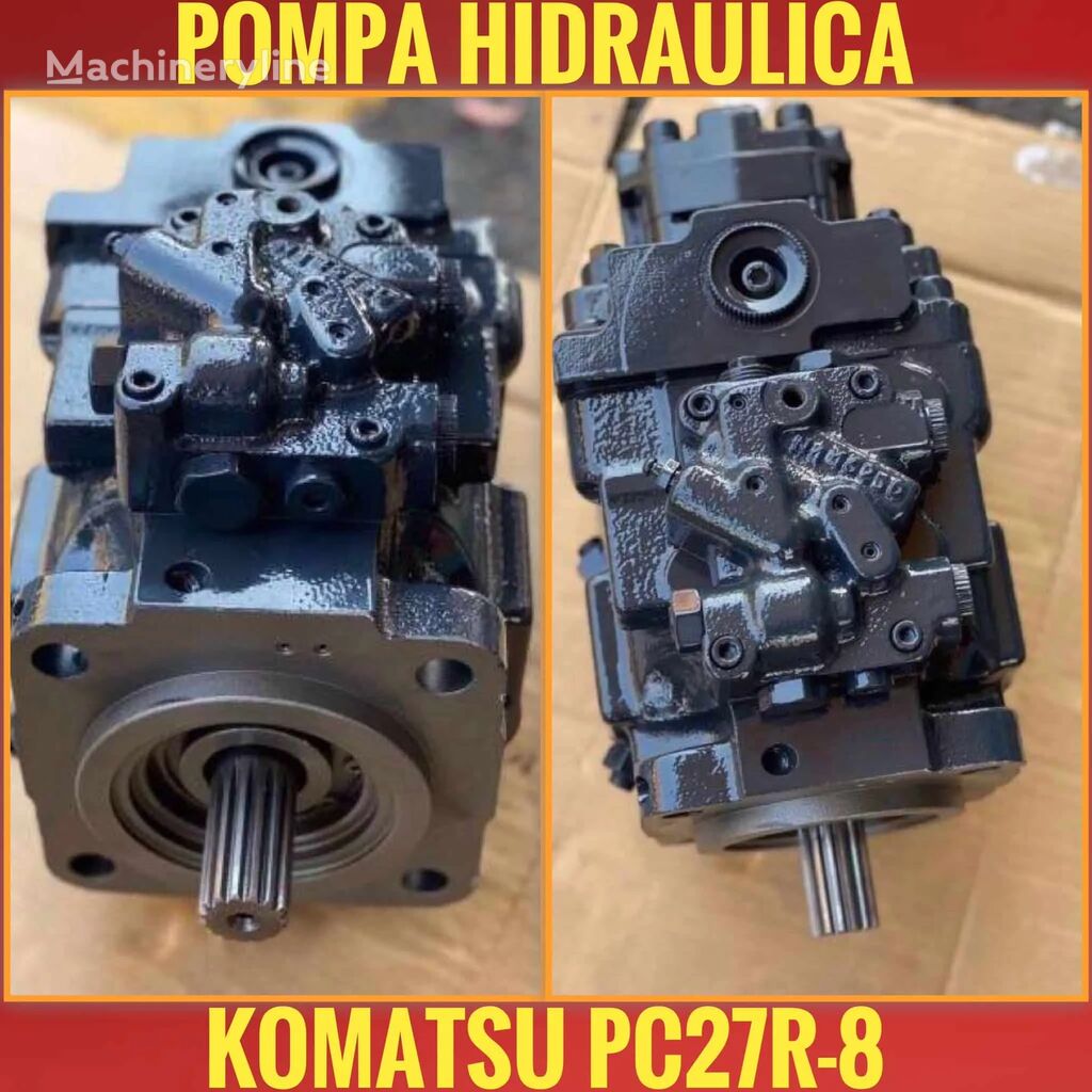 Pompa Hidraulică hydraulic pump for Komatsu PC27R-8 construction equipment - Machineryline