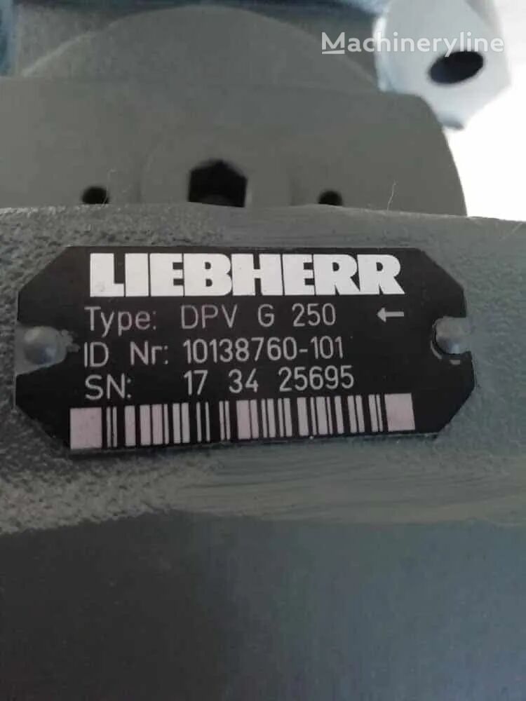 Pompa hidraulică hydraulic pump for Liebherr DPV G 250 construction equipment - Machineryline