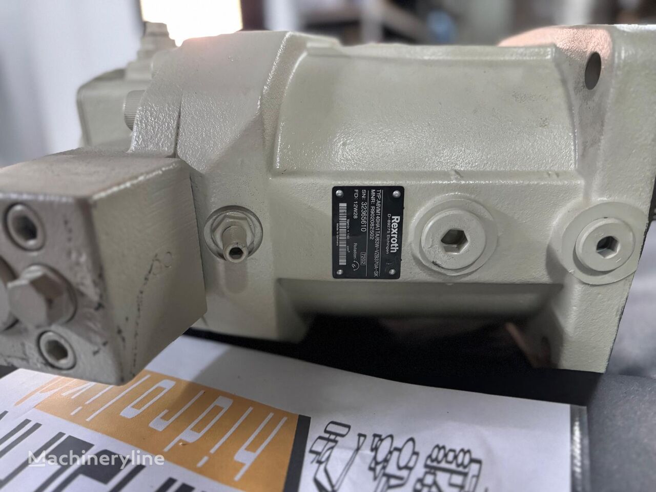 Rexroth hydraulic pump for excavator