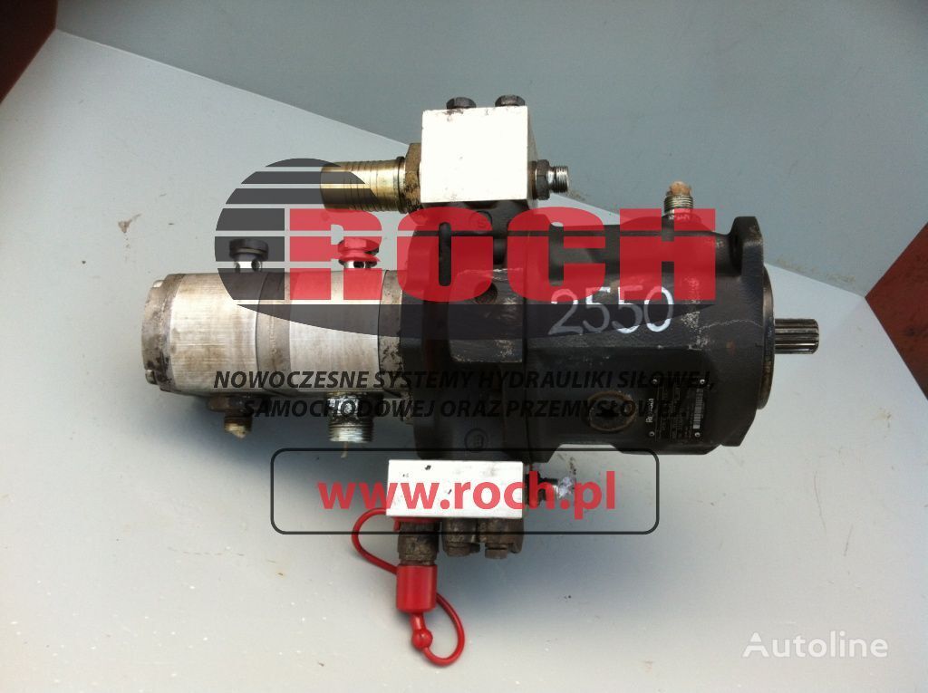 Rexroth A10V045 DFR1/31L- PSC62K01+ PM AL HP hydraulic pump for Johnston 142  road sweeper