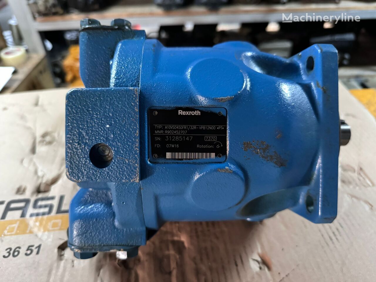 Rexroth A10VS045DFR1/32R-VPB12N00 hydraulic pump for excavator