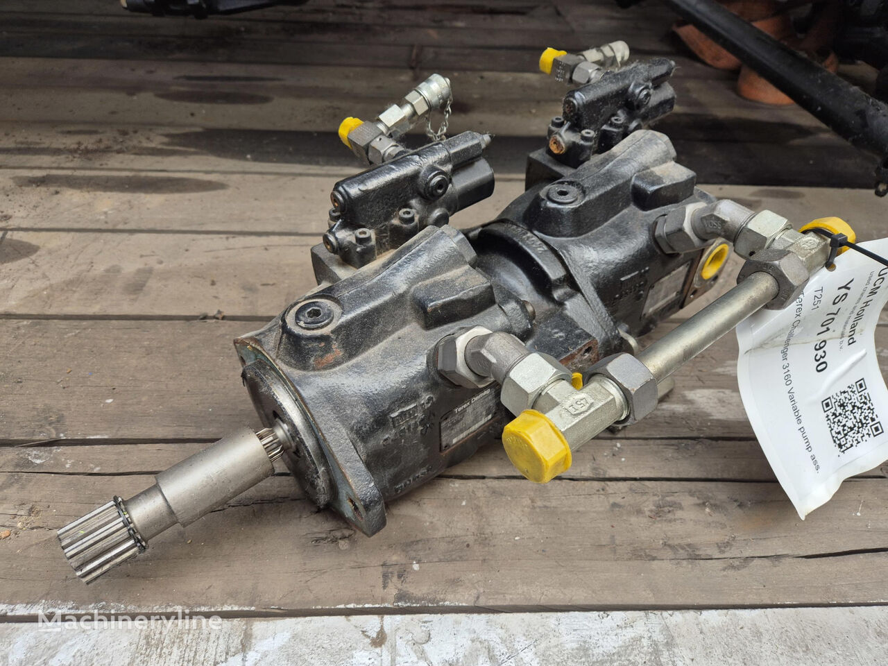 Terex Challenger 3160 Variable pump ass hydraulic pump for Terex Challenger 3160 mobile crane