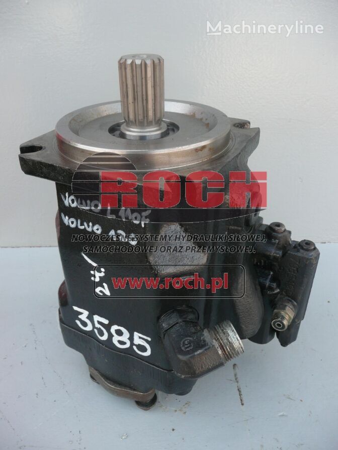 pompe hydraulique Volvo A10V060 ? BRAK TABLICZKI pour chargeuse sur pneus Volvo L110F