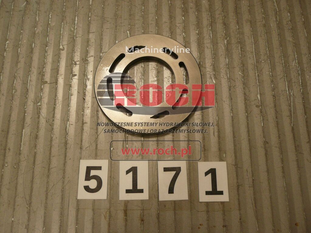 Plaque de retenue Sauer-Danfoss PLAQUE DE COMMANDE GAUCHE EN ACIER SAUER POUR SPV22 pour excavateur - Machineryline