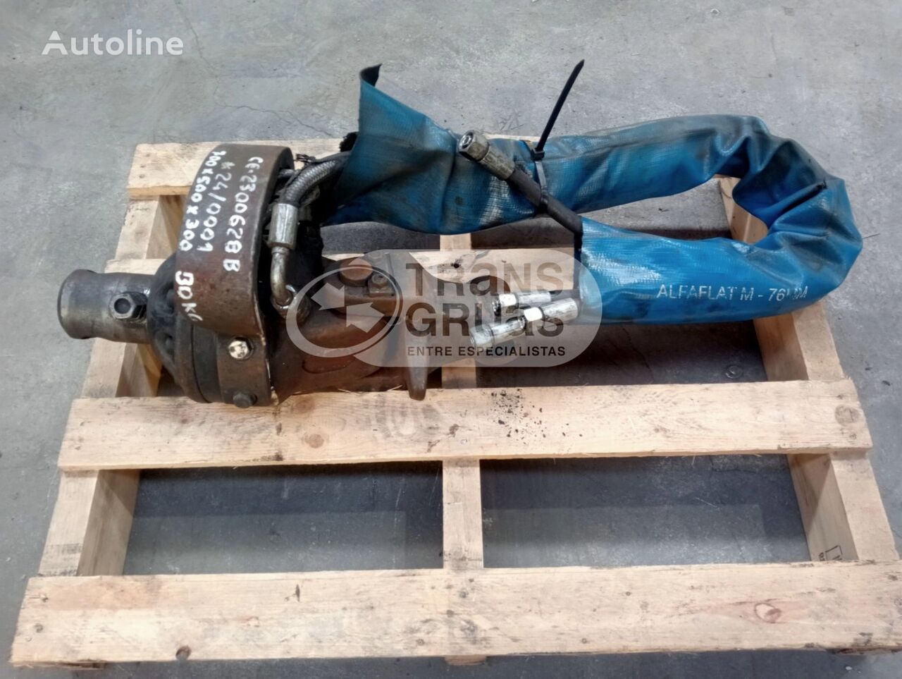 Kinshofer KM04 hydraulischer Rotator für Ladekran