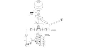 مخزن هیدرولیک 87730802 برای تراکتور چرخ دار New Holland T6090