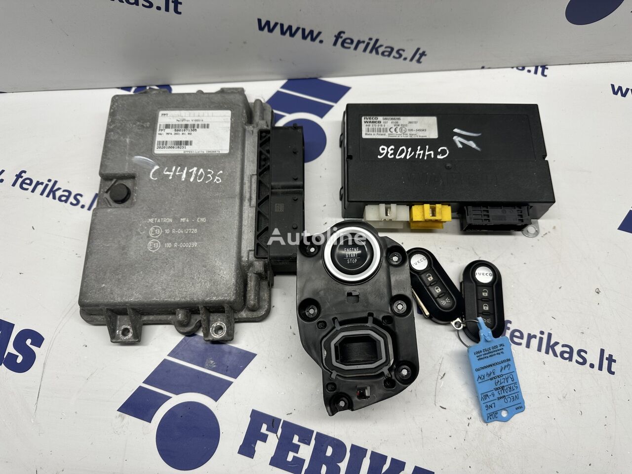 fechadura de ignição ignition set para camião tractor IVECO S-Way