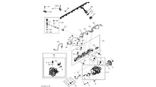 форсунка для трактора колесного John Deere 8345R