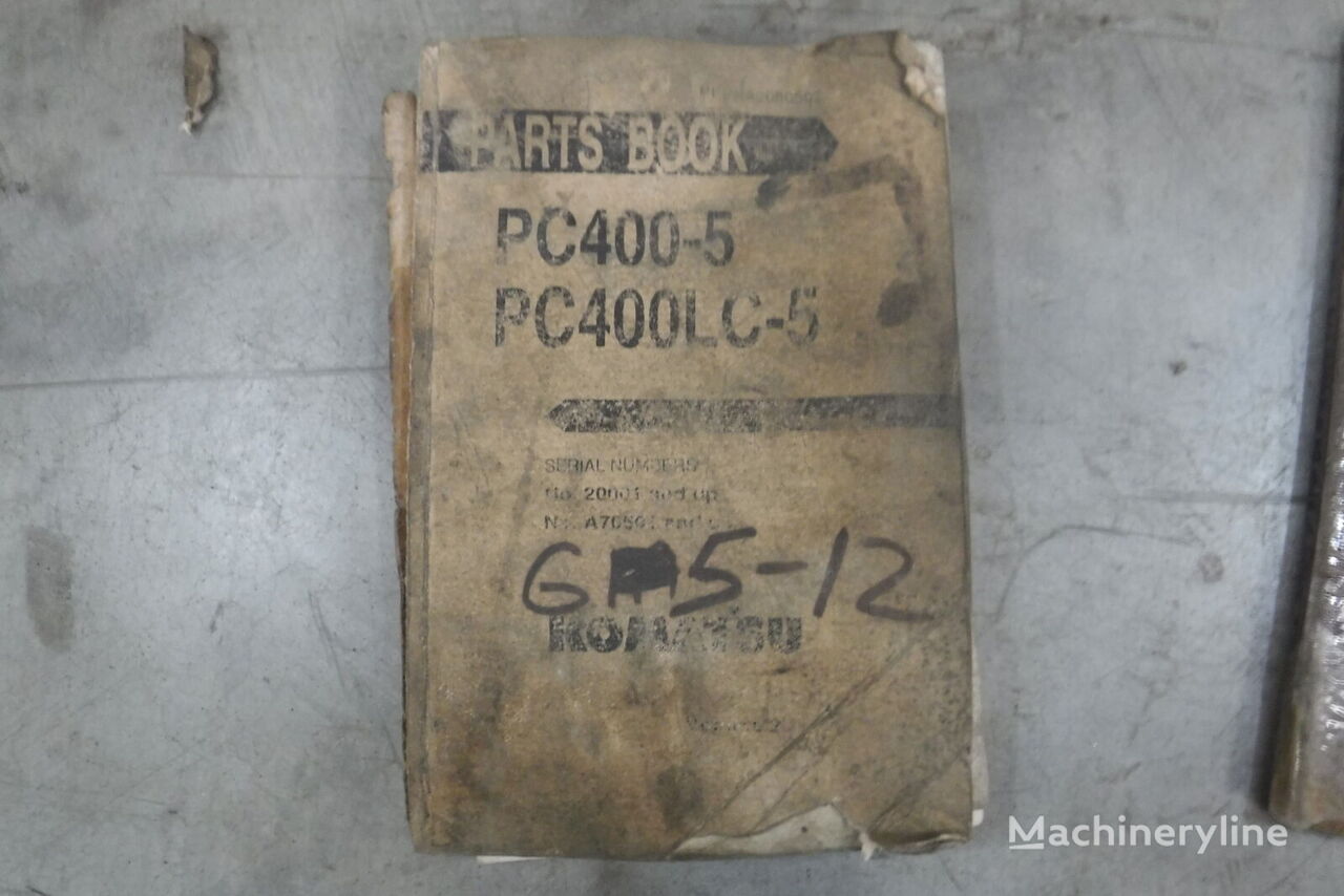 کتابچه راهنما برای بیل مکانیکی Komatsu PC400-5,PC400LC-5