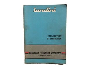 instruction manual for Landini wheel tractor