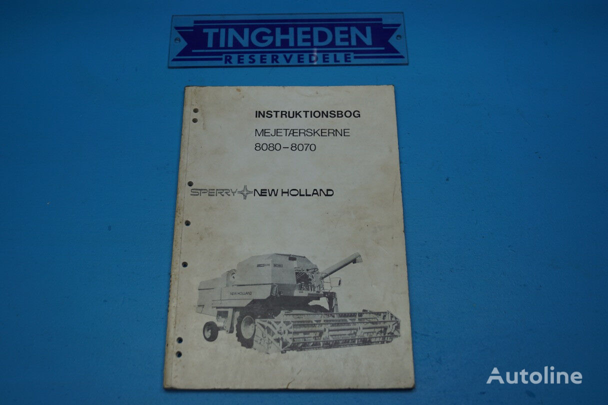 New Holland 8080 manual de instrucciones