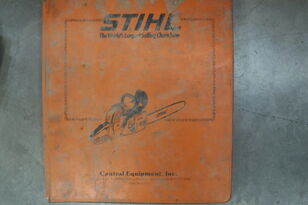 Stihl 320A instruction manual for gasoline chainsaw