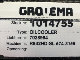 Liebherr Oilcooler 1014755 intercooler for construction equipment