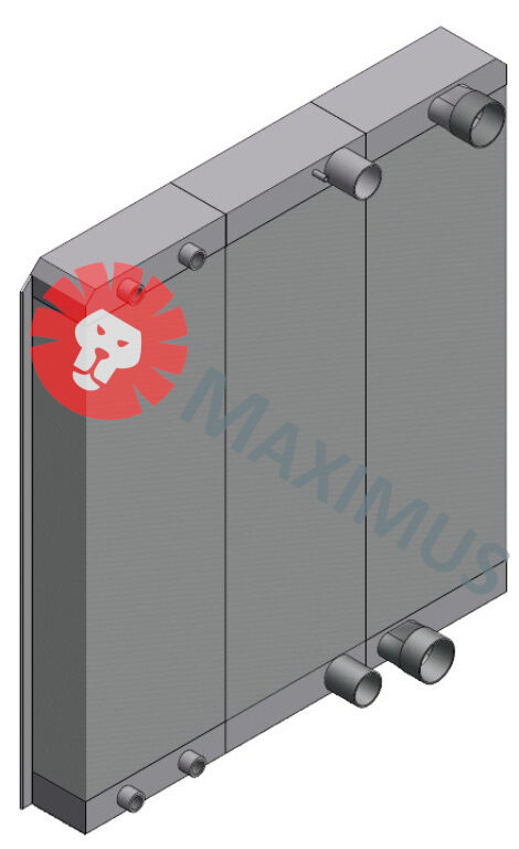 Maximus NCP0136 intercooler Metso NORDBERG SP620 rezgő osztályozó berendezés-hoz