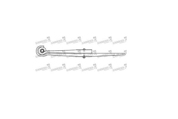 BPW Schomäcker 88138500, O.E.0508212850 leaf spring for semi-trailer