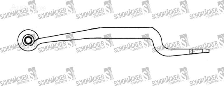 BPW Schomäcker 88170100, O.E leaf spring for BPW semi-trailer