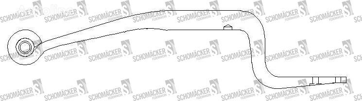 BPW Schomäcker 88172200, O.E. 0508214080 leaf spring for semi-trailer