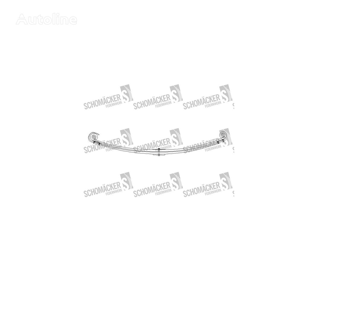 DAF O.E. 1890092, O.E. leaf spring for truck