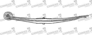 Goldhofer 24266000 ----- leaf spring for Goldhofer trailer