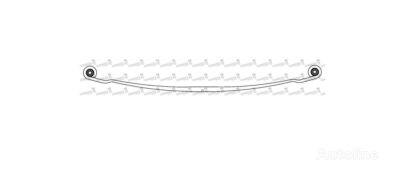 MAN Schomäcker 73042000 O E 81434026324 81434026324 leaf spring for truck