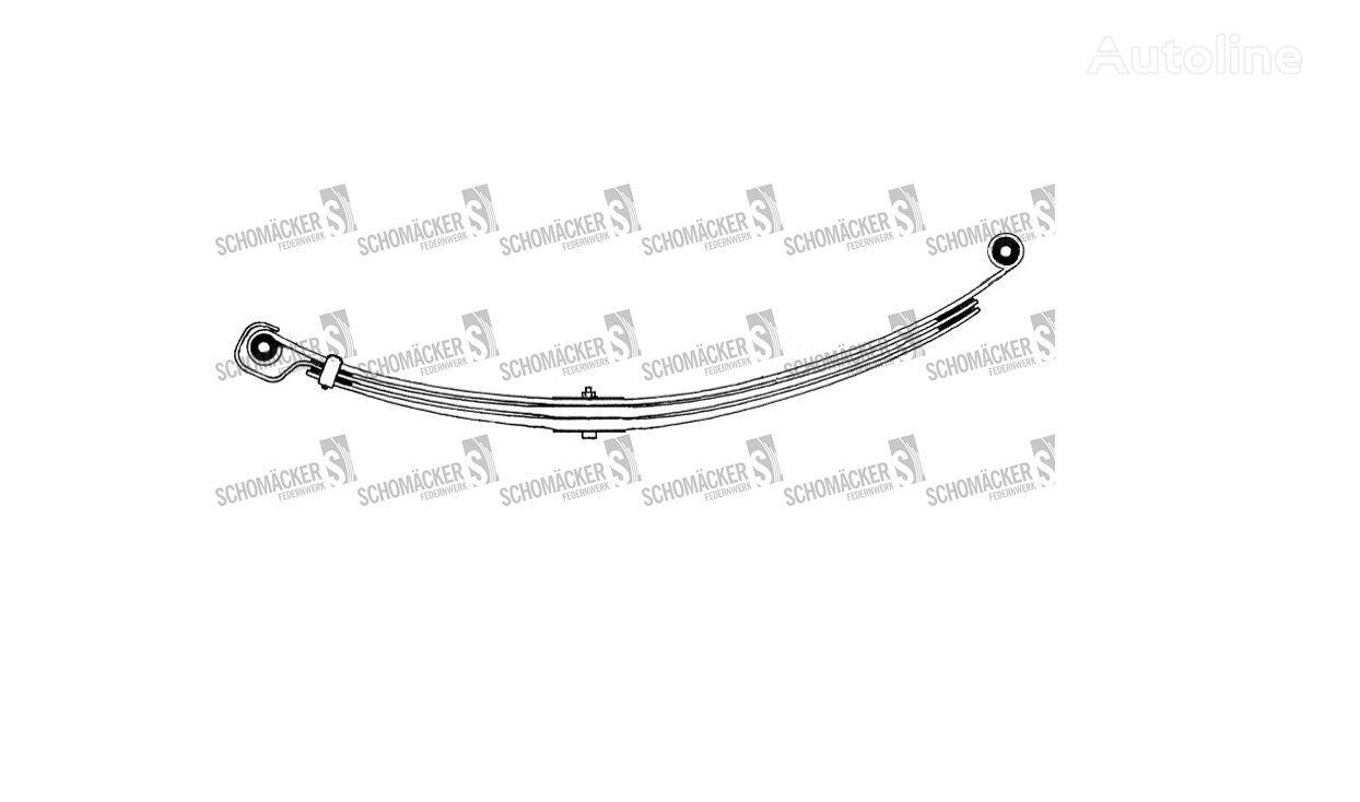 suspensão de lâminas Mercedes-Benz Schomäcker 333469 O.E. 6693201902 6693201902 para camião