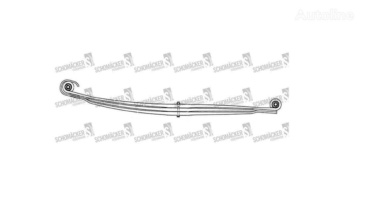 ressort à lames Mercedes-Benz Schomäcker 33808000 ,O.E. 9443200102 9443200102 pour camion