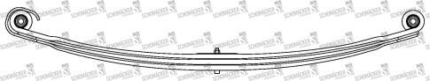 Mercedes-Benz Schomäcker 33884000, O.E. 9433201102 leaf spring for truck - Autoline