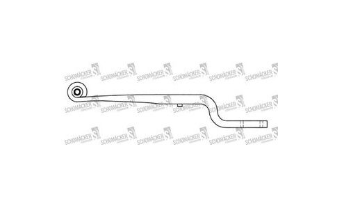 листовая рессора Ror Schomäcker 88770100, O.E. 21222247 Nr для полуприцепа