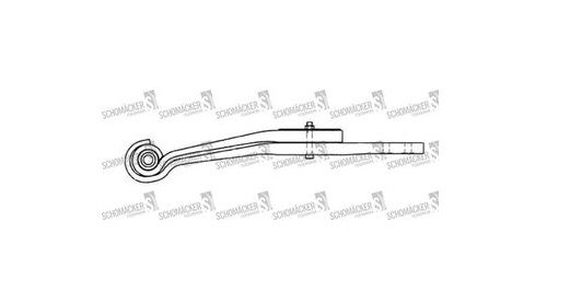 ressort à lames SAF Schomäcker 88617000, O.E. 3155102502 pour semi-remorque