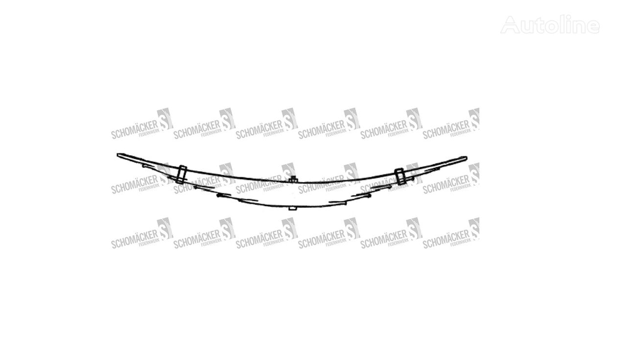 Scania Schomäcker 90107000 O E 285703 285703 leaf spring for truck